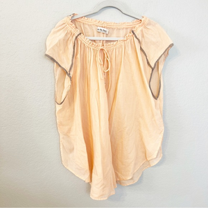 Free People We The Free Cotton Oversized Sheer Top‎